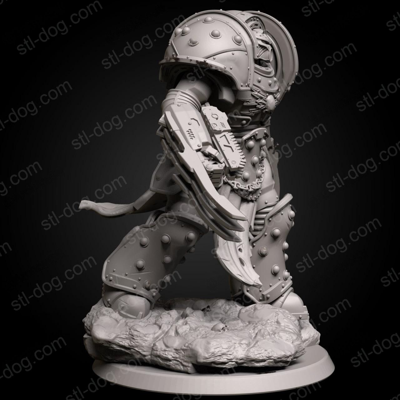 宇宙战士(Space Marine) 3D打印图纸